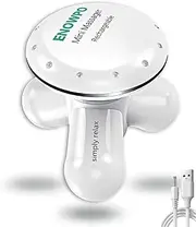 Handheld Back Massager Percussion Electric Full Body Massager for Neck, Shoulder, Hand, Leg and Foot Massage - Cordless Mini Rechargeable Vibrating Massager