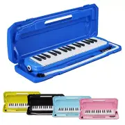 32 Key Pianica Melodica Blow Organ Harmonica w/ Carrying Case Cleaning Cloth