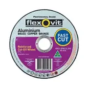 Flexovit Cut Off Wheel Aluminum 115 x 2.5 x 22.23mm - Pack of 50
