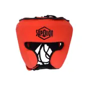 Superior Boxing Head Guard Kick Boxing Head Protection Real Matt Cowhide leather