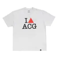 在飛比找Yahoo奇摩購物中心優惠-Nike 短袖上衣 ACG Tee 男款 白色 我愛ACG 