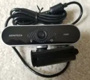 DEPSTECH QHD WEBCAM with 2K resolution, USB for Windows, Mac OS, PC. Dual Mic.