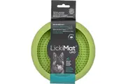 LickiMat Green UFO Pet Shower & Bath Companion for Dogs