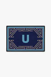 Jonathan Adler Easthampton Monogram U Doormat