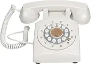 Audio Guest Book Wedding Phone: Audio Phone GuestBook, Retro Style Audio Guest Book Phone for Wedding, Birthday Party, Anniversary and Other Special Occasions (Beige)