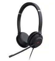 Yealink UH37 Dual MicrosoftTeams Certified USB Wired Headset USB-C/A PROFESSIONAL USB HEADSET Dual Noise-Cancelling, USB-C to USB-A adapter TEAMS-UH37-D-CA