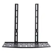 Black Router Storage Bracket Steel TV Set-top Box Storage Shelf Router Holder