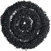 2mm 100g Natural Black Crystal Tourmaline Rough Stone RAL Specimen Natural RAL Stones