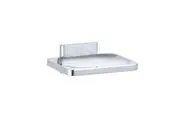 New Bradley 921-60 Soap Dish - Polished Chrome With Drain Hole