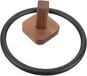 SHINEOFI Wooden Towel Ring Durable Towel Organizer for Bathroom Kitchen Stylish Design Space Saving