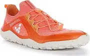 [vivobarefoot] Primus Trail Knit FG Women's Knit Trail Running Trainers (Orange, US 10)