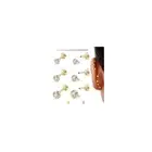 Flat Back Earrings Studs : 14K Gold Filled 316L Surgical Steel Stud Hypoaller...