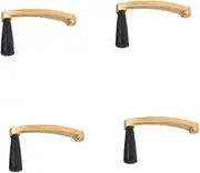Ciieeo 4pcs Effortless Height Adjustment: Metal Hand Crank for Clothes Rack Crank Lift Hanger for Laundry