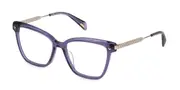 Police VPLG28 FAME 4 06SC Women’s Glasses Purple Size 53 - Private Health Rebate - Blue Light Block Available