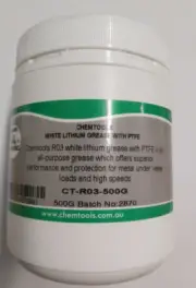 WHITE LITHIUM GREASE THE PTFE CHEMTOOLS CT-R03-500G