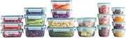 Snapware BPA-Free Plastic Storage Container Set - 38 pcs