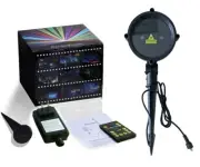 Christmas HOLIDAY Garden Laser Light Double Red & Green X-26P w/REMOTE 2025 NEW!
