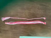 2pc Braided Yarn Bookmark - Inspired by Strawberry Shortcake