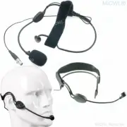 Pro ME3 Headset Condenser Microphone For AKG Samson Music Mic Wireless TA3F mini