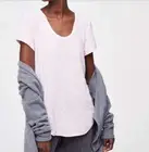 NEW NWT Loft Spacedye Vintage Soft Tee Size: S Color: Pink Jade