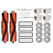 Main Brush, HEPA Filter, & Mop Cloth for Omni 2 Robot Vacuums