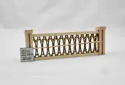Widow Walk RAILING KIT #A w/2 Posts 6-5/8" long 1/12 scale dollhouse miniature