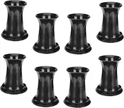 8pcs Speaker Port Tubes for Enhanced Bass Response Easy Installation Speaker Voice Outlets Polished Finish for Safe Use for Home Car and Bar Shows