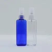 在飛比找momo購物網優惠-【收納家】亮面方形PET噴霧分瓶｜100ml 4入組(空瓶 