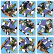 Outer Banks' Lighthouses B. Dazzle Scramble Squares 9 Piece Puzzle