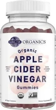 Mykind Organics Apple Cider Vinegar 60 Gummies, 60 Count