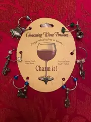 New-Musical Instruments SET OF 6 Charming Wine Finders-Wine Glass Charms