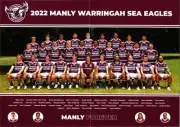 Manly sea eaglesTEAM POSTER,NRL RUGBY, STORM,DOGS EELS RABBITOHS COWBOYS 3