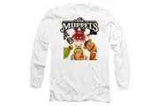 The Muppets Unisex Adult Group Pose T-Shirt (White) - UTTV14726