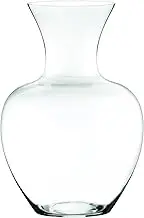 Riedel Apple NY Crystal Glass Decanter, Clear – Unique Apple-Inspired Shape for a Striking Table Display – Enhances Wine’s Flavour by Allowing Proper Aeration – 1500 ml Capacity