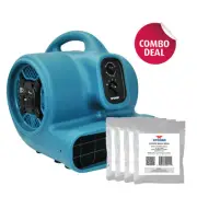 XPOWER P-450NT 2000 CFM Scented Air Mover Fan w Ionizer & Timer+ 5 Scent Packs