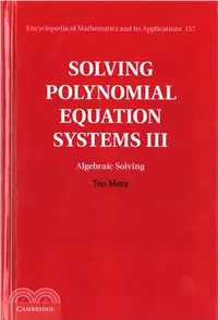 在飛比找三民網路書店優惠-Solving Polynomial Equation Sy