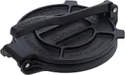 Victoria 8 inch Cast Iron Tortilla Press and Pataconera, Original Made in Colombia, Seasoned Black