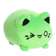 Aurora - Tasty Peach - 7" Toxic Green Meowchi Enchanting Stuffed Animal
