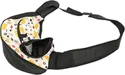 BESPORTBLE Travel Dog Carrier Sling Bag Breathable Crossbody Pet Purse for Puppies Portable Shoulder Strap Design for Hiking Outings and Travel Durable High Grade Material Stylish Corgi
