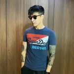 美國百分百【全新真品】 極度乾燥 SUPERDRY T恤 上衣 T-SHIRT 短袖 圓領 LOGO 短T CE05