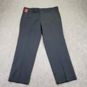 Vintage Dockers Original Khaki Pants Mens Classic Fit 40x29 Gray Flat Front NEW