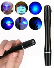 UV Ultra Violet LED Flashlight Blacklight Light 395nM Inspection Lamp Torch Mini