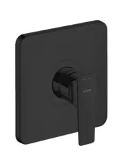 Hansgrohe shower mixer concealed Axor 36655670 matt black
