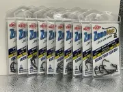 (10) Packs Zoneloc Wide Gap Circles Fish Hooks Size 2/0 ZL900BN-2/0 Brand New