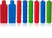 Set Of 8 Chew Pen Tips Durable Silicone Chewing Pencil Tip - Relieve Stress And Anxiety