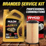 Ryco Oil Filter Nulon 5L APX5W30D1 Engine Oil Kit for Hyundai Grandeur