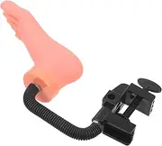 Gatuida Nail Art Practice Foot Model Flexible Manicure Training Tool for Skill Development Realistic Skin Feel for Ladies Enhances Nail Application Techniques