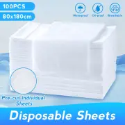 100 Disposable Beauty Bed Sheet SMS Non-woven Massage SPA Salon Table Cover