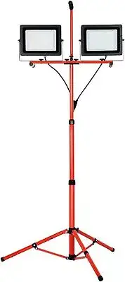 Juyace Led Work Light with Stand 20000Lm 200W 5000K IP65 Waterproof Adjustabl...