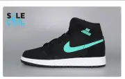 Nike Air Jordan 1 Retro GS Black Basketball Shoes Sneakers 705300-022